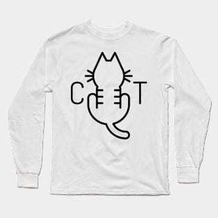 Cat cute Kitten cats lover funny cat Long Sleeve T-Shirt